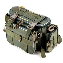 Load image into Gallery viewer, Multi-Pocket Fishing Tackle Bag and Gear Organizer Waist Pack Messenger Handbag
