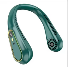 Load image into Gallery viewer, Portable Neck Air Conditioner Cooling Fan Rechargeable Leafless Personal Wearable
