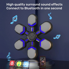 Load image into Gallery viewer, Intelligent Music Boxing Trainer with LED Display and Bluetooth, Wall-Mounted Punching Pad for Adults and Kids
