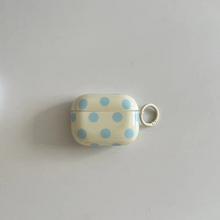Load image into Gallery viewer, Glossy Polka Dot Earphone Case with Ring Cover for AirPods
