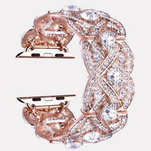 Load image into Gallery viewer, Diamond Metal Wristband Compatible with Apple Watch
