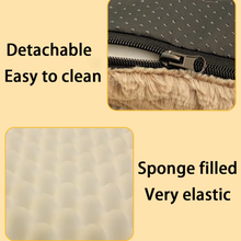 Load image into Gallery viewer, Orthopedic 3D Foam Pet Bed With Removable Washable Faux Fur Cover
