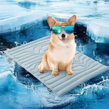 Load image into Gallery viewer, Ultimate Cooling Pet Mat for Cats &amp; Dogs - Comfortable &amp; Durable Sleeping Pad
