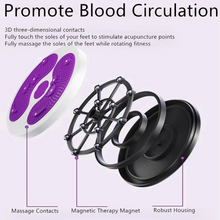 Load image into Gallery viewer, Magnetic Waist Torsion Disc with Foot Massage
