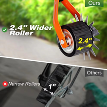 Load image into Gallery viewer, Manual Rotary Lawn Edger, 69 Inch Adjustable Stainless Steel Handle Grass and Weed Trimmer
