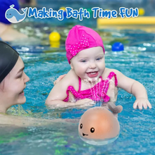 Load image into Gallery viewer, Light Up Whale Bath Toy With Automatic Water Spray And Colorful LED Lights
