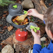 Load image into Gallery viewer, Portable Camping Cookware Set with Foldable Tableware and Storage Bag
