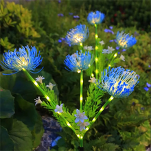 Load image into Gallery viewer, Solar Powered Flower Garden Lights, Outdoor Waterproof Decorative Landscape Lamps, Set of 2
