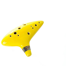 Load image into Gallery viewer, Ceramic Alto C Ocarina Musical Instrument with Song Book and Carry Bag
