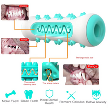 Load image into Gallery viewer, Large Dog Toothbrush Chew Toy for Dental Health and Treat Dispensing
