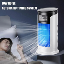 Load image into Gallery viewer, Portable Air Conditioners Fan Evaporative Cooler USB Quiet Timer Room Cooling Small 10 oz Water Tank Personal Cooler Adjustable
