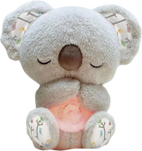 Load image into Gallery viewer, Cuddly Koala Plush Sleep Companion with Gentle Glow and Soothing Sounds
