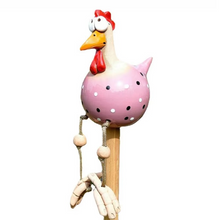 Load image into Gallery viewer, Funny Resin Chicken Fence Decor for Garden and Yard
