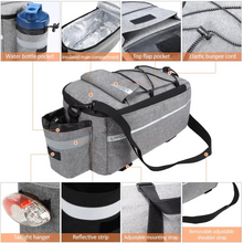 Load image into Gallery viewer, Multipurpose Insulated Bike Cooler and Storage Pannier
