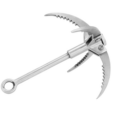 Load image into Gallery viewer, Stainless Steel Compact Folding Grappling Hook &amp; Climbing Claw
