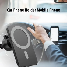 Load image into Gallery viewer, 15W Magnetic Wireless Car Charger Mount with Type-C Fast Charging for iPhone 12 and 13 Series
