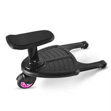 Load image into Gallery viewer, Twin Stroller Ride Along Standing Board with Detachable Seat
