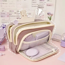 Load image into Gallery viewer, Large Capacity Aesthetic Pencil Pouch for Students
