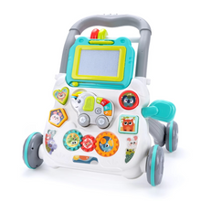 Load image into Gallery viewer, Multifunction Baby Push Walker with Music and Drawing Board Activity Center for 6–15 Month Toddlers
