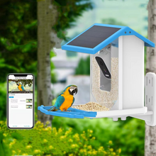 Load image into Gallery viewer, Solar-Powered Smart Bird Feeder with HD AI Camera
