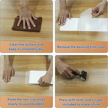 Load image into Gallery viewer, Transparent Non-Slip Safety Tape for Stairs, Floors, and Bathrooms

