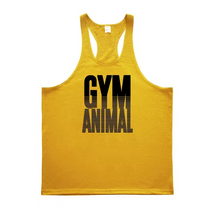 Load image into Gallery viewer, Men's Muscle Fit Cotton Stringer Tank Top
