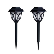 Load image into Gallery viewer, 2-Pack Solar-Powered LED Garden Lights for Pathway and Landscape

