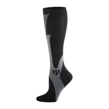 Load image into Gallery viewer, Men's Mid Calf Medical Nursing Socks, Breathable Nylon Compression Support
