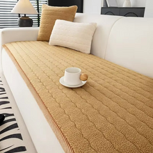 Load image into Gallery viewer, Plush Couch Cover Thick Soft Microfiber Non-Slip
