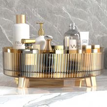Load image into Gallery viewer, Clear Rotating Makeup Organizer for Easy Access &amp; Display
