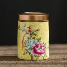 Load image into Gallery viewer, Exquisite Pastel Ceramic Storage Jar for Tea, Candy, Cookies, and Spices

