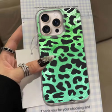 Load image into Gallery viewer, Retro Red Leopard Vortex Texture Phone Case for Women
