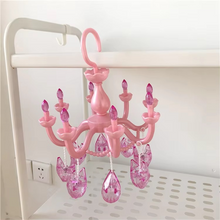 Load image into Gallery viewer, Retro Crystal Decorative Frame and Clothes Hanger Set

