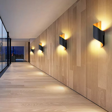 Load image into Gallery viewer, Sleek Dual-Direction LED Outdoor Wall Sconce

