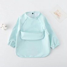 Load image into Gallery viewer, Waterproof Long Sleeve Toddler Art &amp; Feeding Smock
