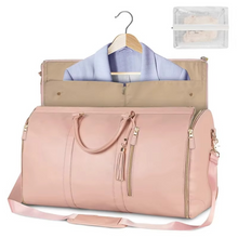 Load image into Gallery viewer, Large-Capacity Foldable Women's Garment Travel Bag with Hanging Suit Compartment

