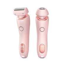 Load image into Gallery viewer, 2-in-1 Women’s Cordless Hair Removal Razor and Bikini Trimmer
