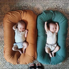 Load image into Gallery viewer, Comfortable Cotton Portable Baby Lounger for Newborns
