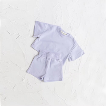 Load image into Gallery viewer, 2-Piece Kids Summer Outfit Set, Short-Sleeve T-Shirt and Shorts for Toddlers
