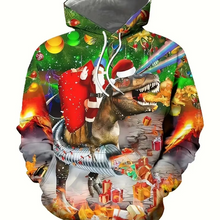 Load image into Gallery viewer, Christmas Cartoon Elk 3D Print Hoodie for Men and Women
