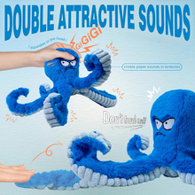 Load image into Gallery viewer, Durable Octopus Squeaky Plush Toy for Pets
