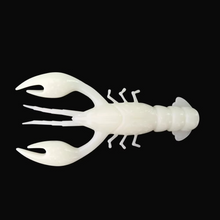 Load image into Gallery viewer, 8pcs Floating Soft Shrimp Baits, 2.5in 0.14oz Silicone Crankbait Fishing Lures for Bass and Freshwater Game Fish
