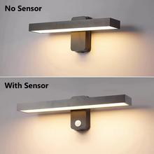Load image into Gallery viewer, Adjustable PIR Motion Sensor Outdoor Wall Lamp - IP65 Waterproof, Ideal for Exterior Entrance and Porch
