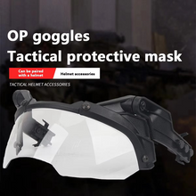 Load image into Gallery viewer, Adjustable Tactical Helmet with Anti-Fog Detachable Goggles

