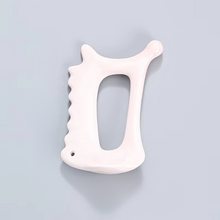 Load image into Gallery viewer, White Ceramic Guasha Scraping Board for Full Body Massage and Lymphatic Drainage
