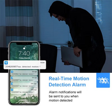 Load image into Gallery viewer, 1080P PTZ WiFi Security Camera with Audio, 4X Zoom, Night Vision, Waterproof
