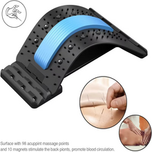 Load image into Gallery viewer, Adjustable Magnetic Therapy Back Stretcher for Pain Relief &amp; Posture Correction
