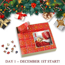 Load image into Gallery viewer, Christmas Countdown Puzzle Set Advent Calendar
