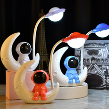 Load image into Gallery viewer, Astronaut Moon Nightlight LED Desk Lamp for Bedroom Décor and Gifts
