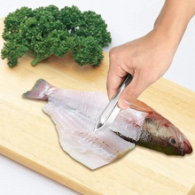 Load image into Gallery viewer, Stainless Steel Fish Bone and Feather Remover Tweezers
